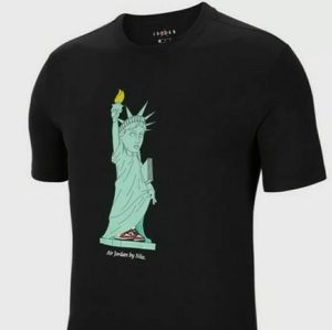 New Nike Air Jordan 1 Statue Of Liberty Tee